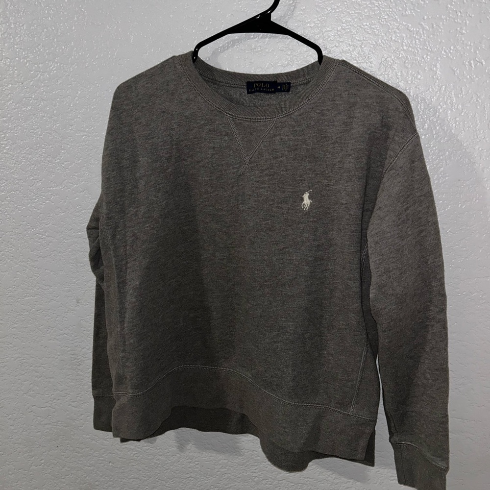 Gray Ralph Lauren Crewneck